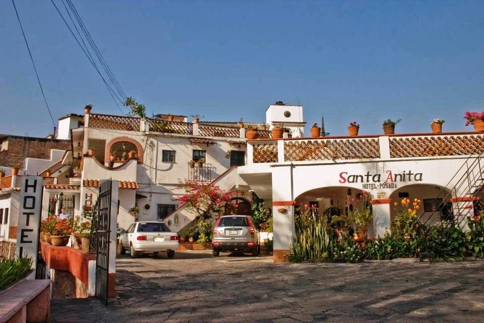טקסקו דה אלארקון Hotel Posada Santa Anita מראה חיצוני תמונה